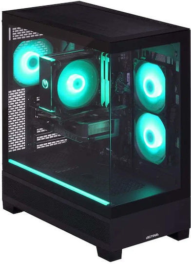 Actina Gaming Desktop PC (i5-14400F/32GB DDR5/1TB SSD/GeForce RTX 5060/W11 Home)