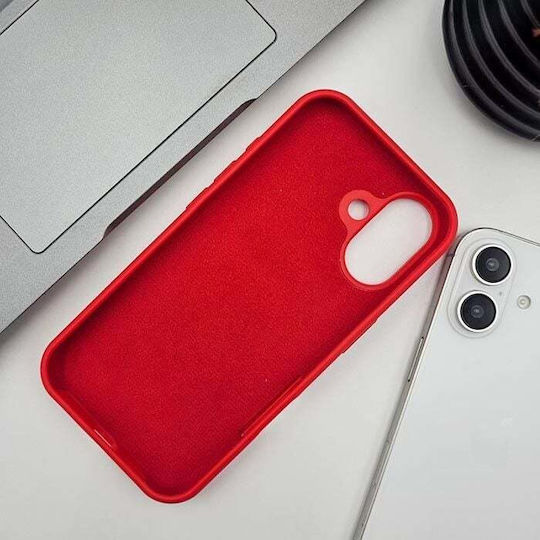 Silikon Handyhülle Mobicase iPhone XR Rote 2mm Weiche Mattierte