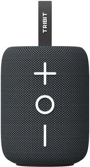 Tribit Stormbox Mini + BTS33 Αδιάβροχο Ηχείο Bluetooth 12W με Διάρκεια Μπαταρίας έως 12 ώρες Μαύρο