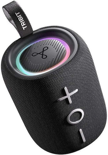 Tribit Stormbox Mini + BTS33 Αδιάβροχο Ηχείο Bluetooth 12W με Διάρκεια Μπαταρίας έως 12 ώρες Μαύρο