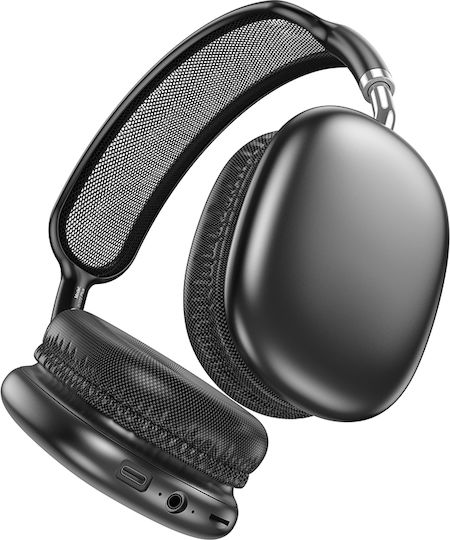 Borofone Elegant Безжични Bluetooth Over Ear Слушалки Dark Grey