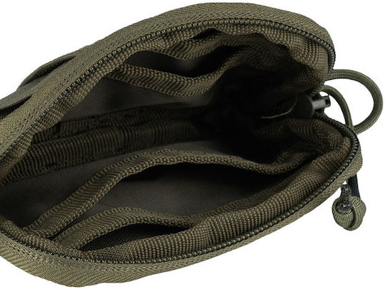 Army Surplus Jagdholster Gürtelholster Khaki Edc Tactical Pouch + Gürtel Loop Grün