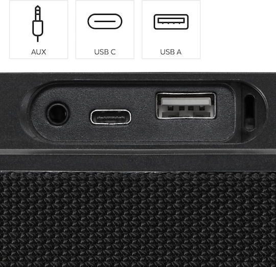 HAMA Ηχείο Bluetooth 60W με Διάρκεια Μπαταρίας έως 12 ώρες Μαύρο 00188219