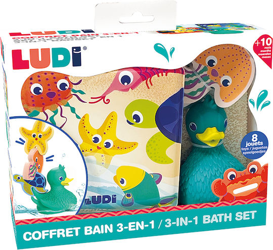 Ludi Bath Duck Set for 10+ Months