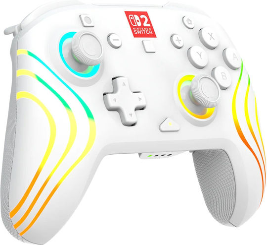 Turtle Beach Afterglow Wave Gamepad Wireless pentru Switch 2 Alb