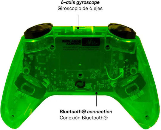Blade Rick and Morty Ασύρματο Gamepad για Switch Πράσινο