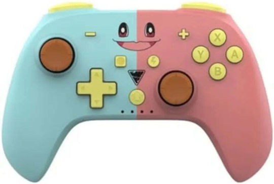 Dragonshock PopTop Cube Kabelloses Controller für Switch Blau / Rosa