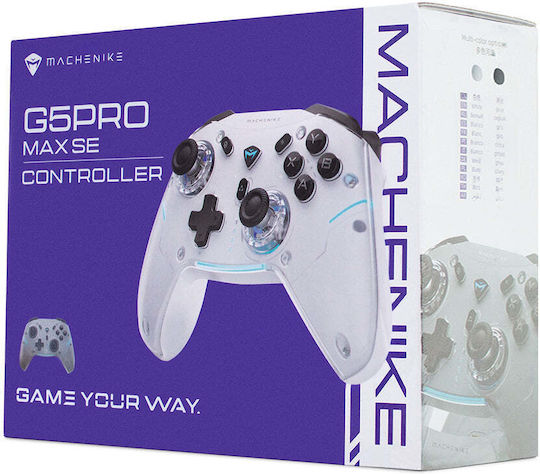 Machenike G5 Pro Max Ασύρματο Gamepad για PC / Switch Λευκό