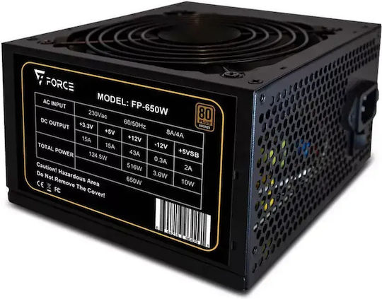 Trendsonic ACE Power 650W Μαύρο Τροφοδοτικό Υπολογιστή Full Modular 80 Plus Silver
