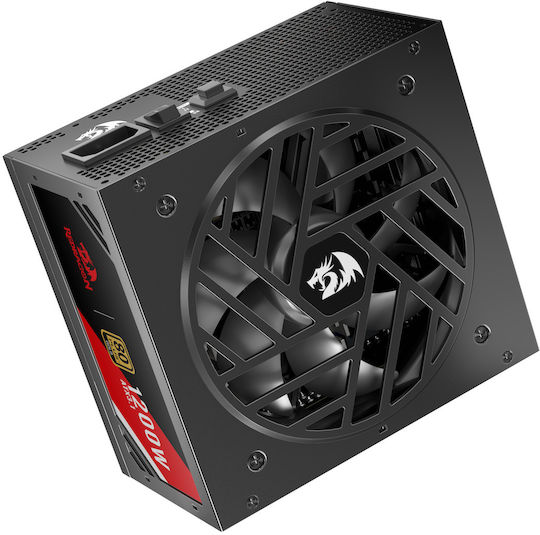 Redragon 1200W Μαύρο Τροφοδοτικό Υπολογιστή Full Modular 80 Plus Gold (GC-MS05)