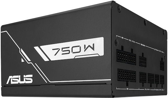 Asus Prime Gold Black Edition 750W Μαύρο Τροφοδοτικό Υπολογιστή Full Modular 80 Plus Gold