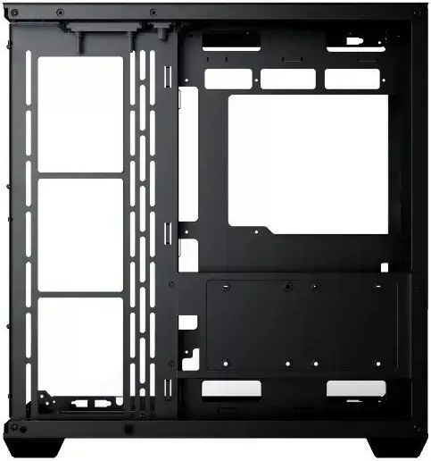 Xigmatek Aqua V Air Gaming Midi Tower Computer Case with Side Window and ARGB Lighting Black
