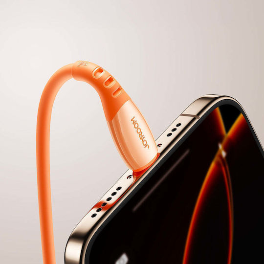 Joyroom Joyroom Series USB-C zu Blitzkabel 30W Orange 1,2m S-A59 Lebendig