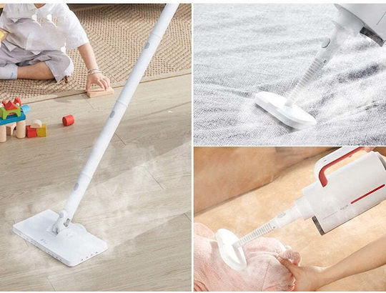 Set 4 Microfibre Pads Deerma Zq600 Zq610 Steam Cleaner