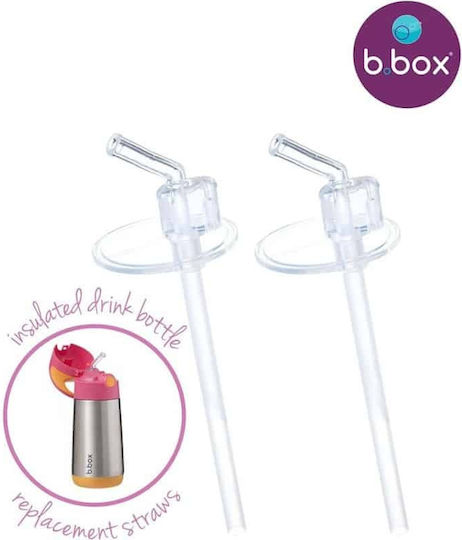 B.Box Καλαμάκι για Θερμός 350ml Διάφανο