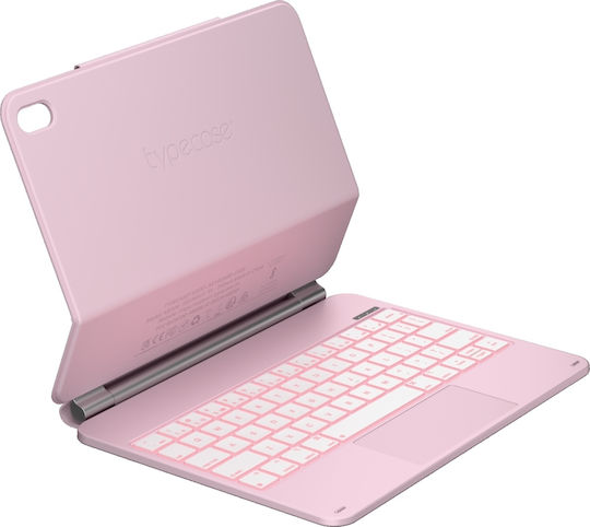 Case Typecase Edge Tastatur Ipad 11" A16 2025 Ipad 10,9" 2022 Rosa