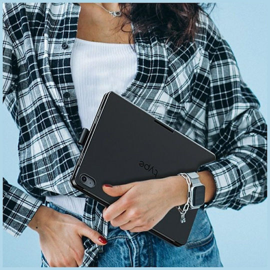 Supero Typecase Edge Tablet Case Keyboard Ipad Air 11" M2 2024 M3 2025 M4 2026 Raspberry
