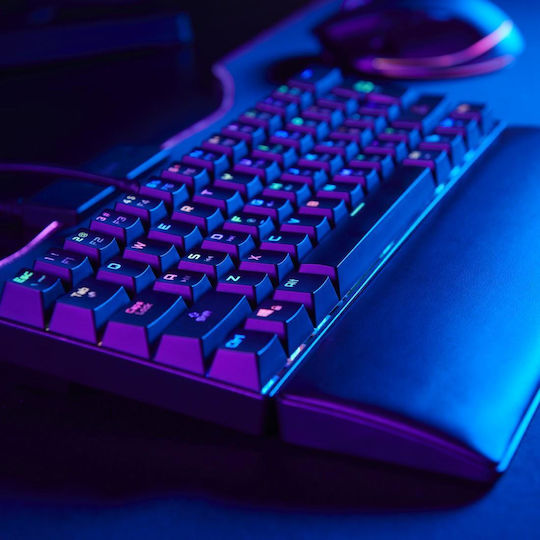 URage Exodus 760 Mini Οπτικό Gaming Πληκτρολόγιο 60% με Outemu Red διακόπτες και RGB φωτισμό (Αγγλικό US)