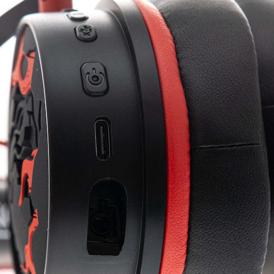 Lexip Game Of Thrones Drache Wl Drahtloses Über Ohr Gaming-Headset mit USB-Konnektivität für Nintendo Switch / PC / PS4 / PS5