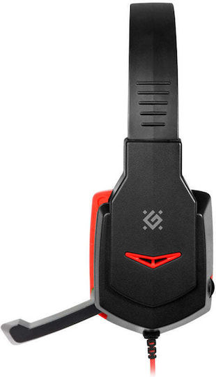 Defender Warhead G-320 Over Ear Gaming Headset with Connection 2x3.5mm Black/Red