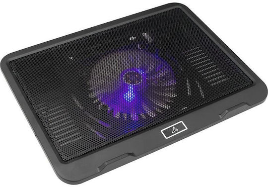 Sbox CP-19 Cooling Pad for Laptop up to 15.6" with 1 Fan and Lighting