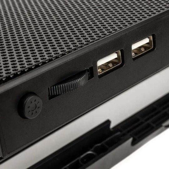 Kolink Cooling Pad για Laptop έως 17.3" με 6 Ανεμιστήρες και Φωτισμό (KL-F500)