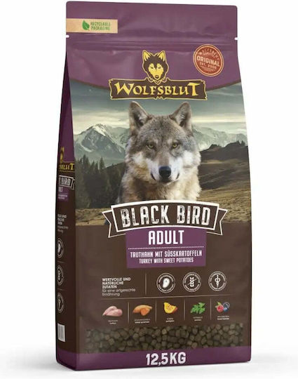 Wolfsblut 12.5kg Ξηρά Τροφή Σκύλων χωρίς Σιτηρά με Γαλοπούλα