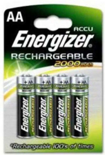 Energizer Aa/hr6 2000 Mah Rechargeable Accu Power Plus Ni-mh 4 Pcs