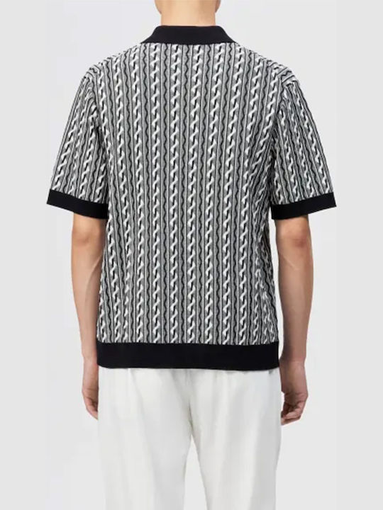 Drykorn Polo Herrenblusen Schwarz
