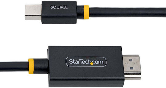 StarTech Cable mini DisplayPort male - HDMI male 1m Μαύρο (1M-MDP-HDMI2-4K60)