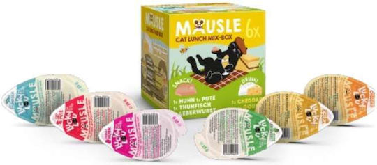 Lucky Lou Mausle Multipack Cat Treats For Adult Cats 6pcs 152gr