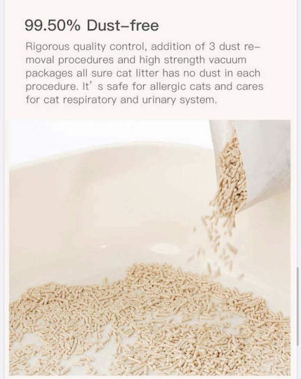 Cature Natural Tofu Clumping Cat Litter Пелети за котки Тофу 18лт