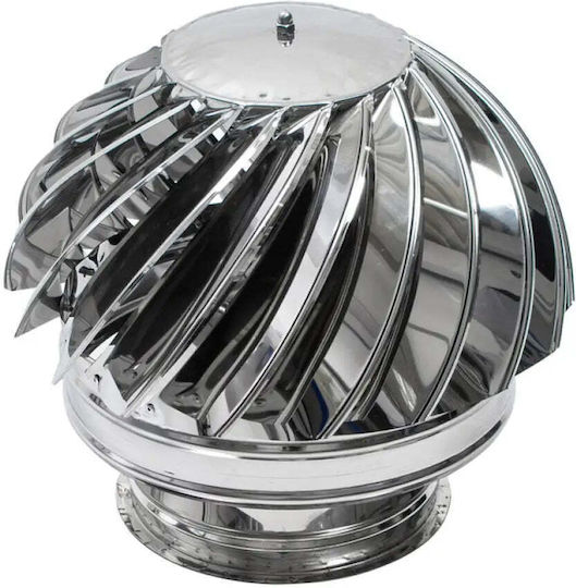 Rotating Stainless Steel Cap Ø150mm Kamininox