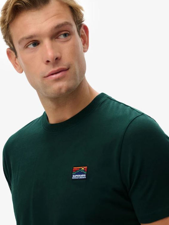 Superdry Superdry Herrenblusen T-Shirt Kurzarm Grün