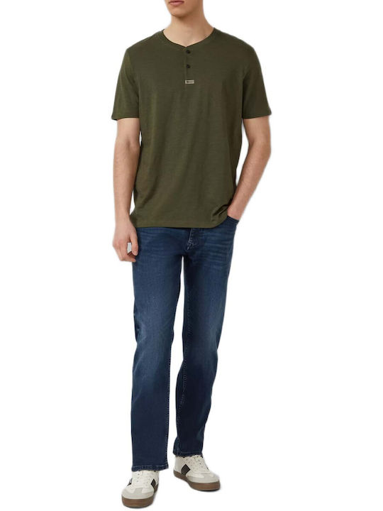 s.Oliver s.Oliver Herrenblusen Grün Rund Ausschnitt Casual s.Oliver s.Oliver Herrenblusen Grün Rund Ausschnitt Casual