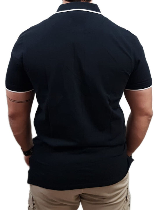 Jack & Jones Polo Bluza Albastru Marin-Blazer