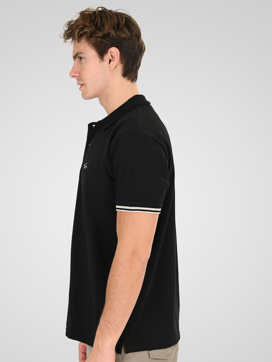 Polo Blouse Black