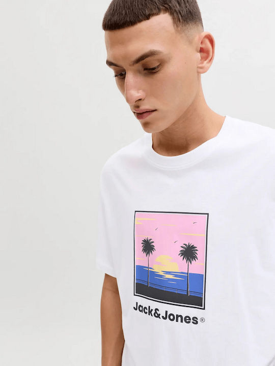 T-shirt Άσπρο