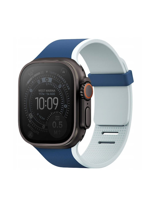 Uniq Tragbare Bänder Revix Iv Premium Apple Watch 49/46/45/44 mm Edition Reversibel Magnetisch Marineblaue
