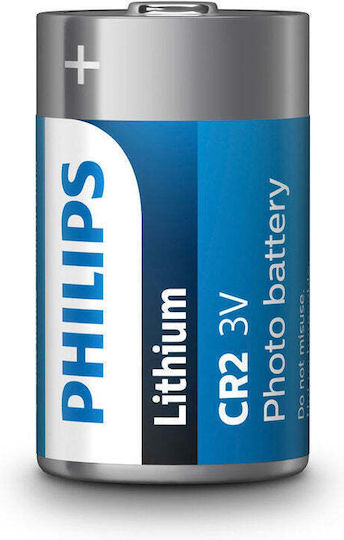 Philips Μπαταρία Λιθίου CR2 3V Μιας Χρήσης (Long Life) 1τμχ