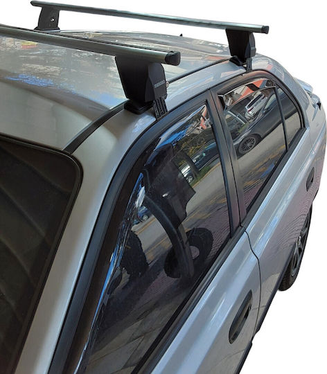 Menabo Roof Bars Kit Car Roof Bars Aluminum Menabo Delta Legs Hyundai Accent 5d 2000-2006 2 Pieces Mb.haccent.09