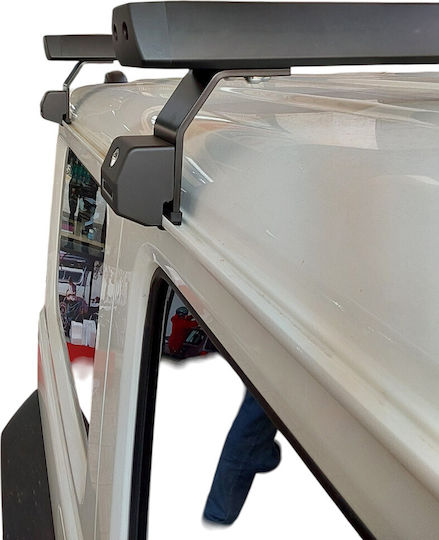 Menabo Roof Bars Roof Rack Kit Car Roof Bars Menabo Aluminum Legs Suzuki Jimny 2018+ 2 Pieces Mb.sjimny.06