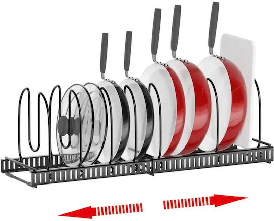 Max Home Metallischer Küchenorganisationsständer für Töpfe und Pfannen Max Home Metallischer Küchenorganisationsständer für Töpfe und Pfannen