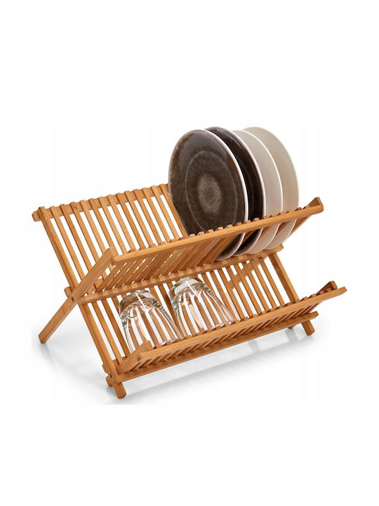 Zeller Wooden Brown Sink Strainer 42x35x27.5cm