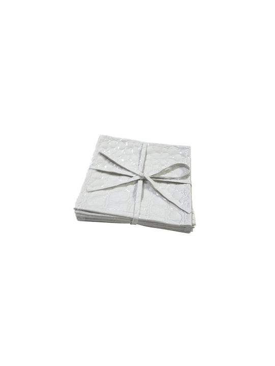 Espiel Wooden Coaster 10x10cm 4 Pieces