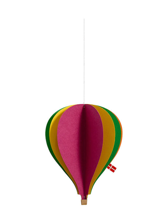 Flensted Mobiles Kids Room Mobile Hot Air Balloon 11x8cm
