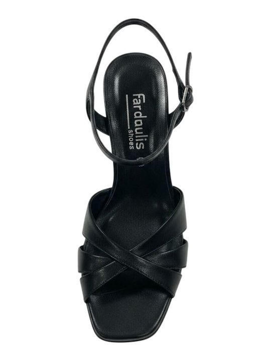 Sandale Din Piele Negre