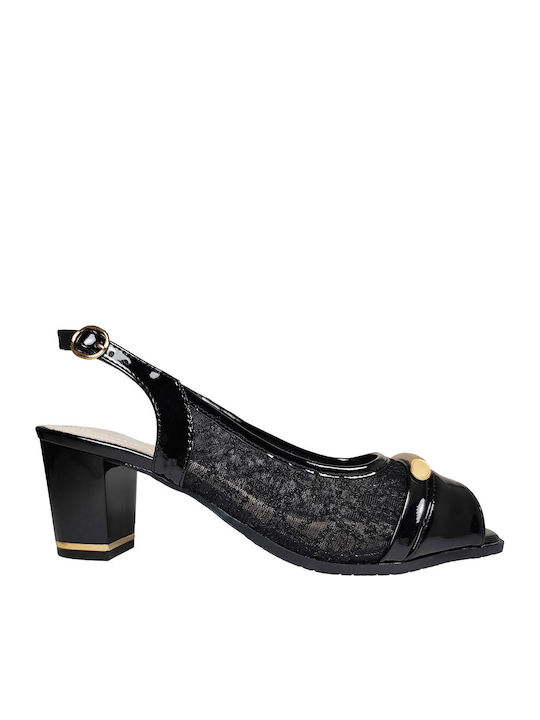 Anatomic Black Sandals