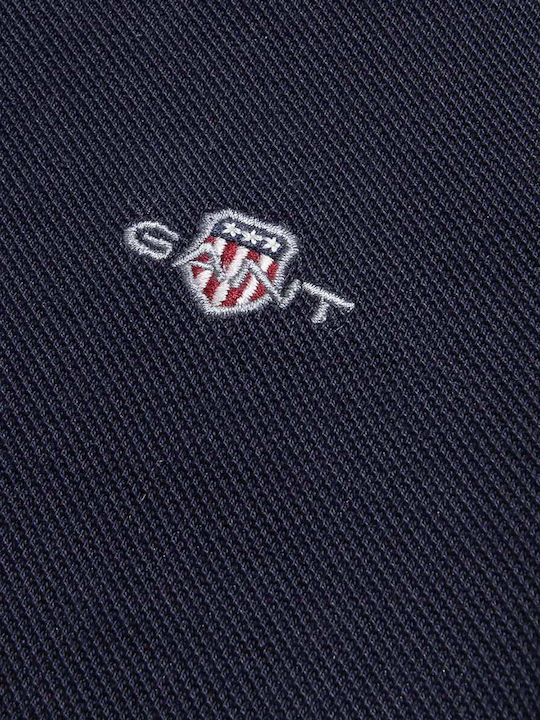 Kids Polo Short-Sleeved Navy Blue