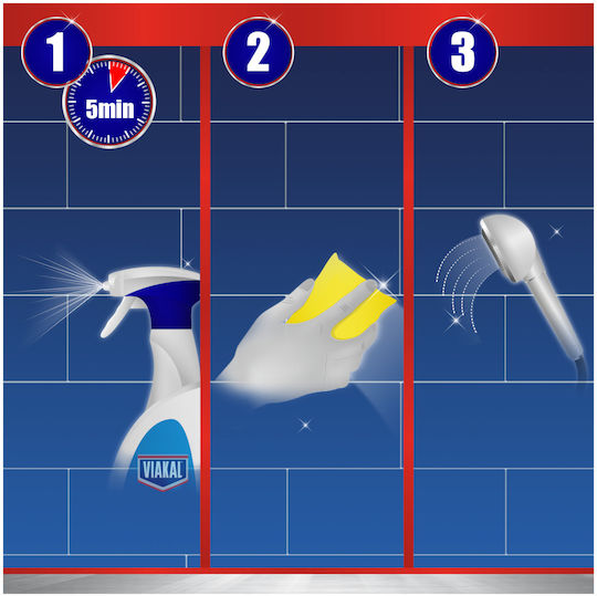 Viakal Fresco Καθαριστικό Spray Κατά των Αλάτων με Άρωμα Fresh 750ml